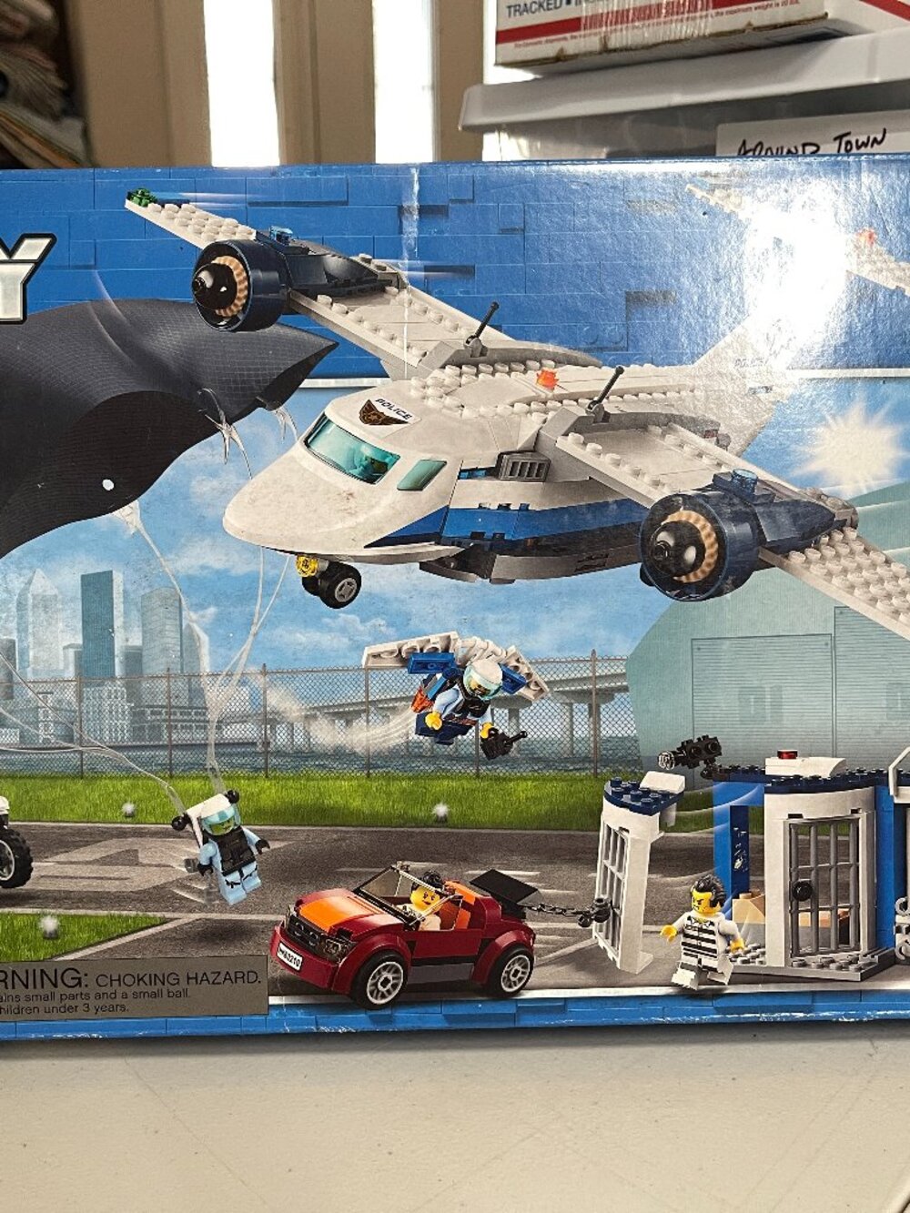 Lego City 60210 Sky Police Air Base Brand New Sealed - Seal Loose - Box Damaged